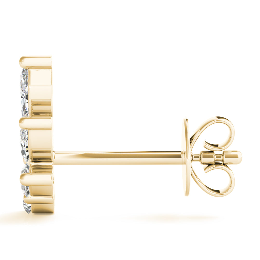 jewelry stores brilliance fine jewelry store diamond marquise stud earrings for women gold earring
