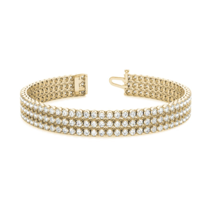 Brilliance jewelry store diamond link 14K gold bracelets for women fine jewelry stores