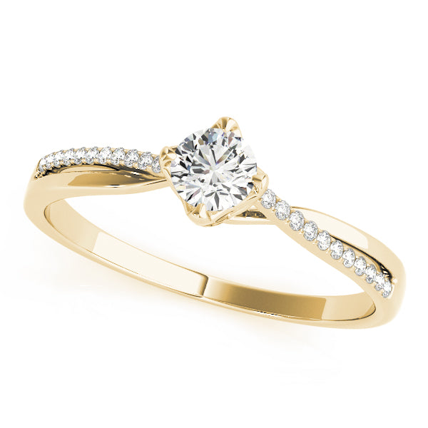 Brilliance jewelry store diamond engagement ring 14K gold Ring for women fine jewelry stores