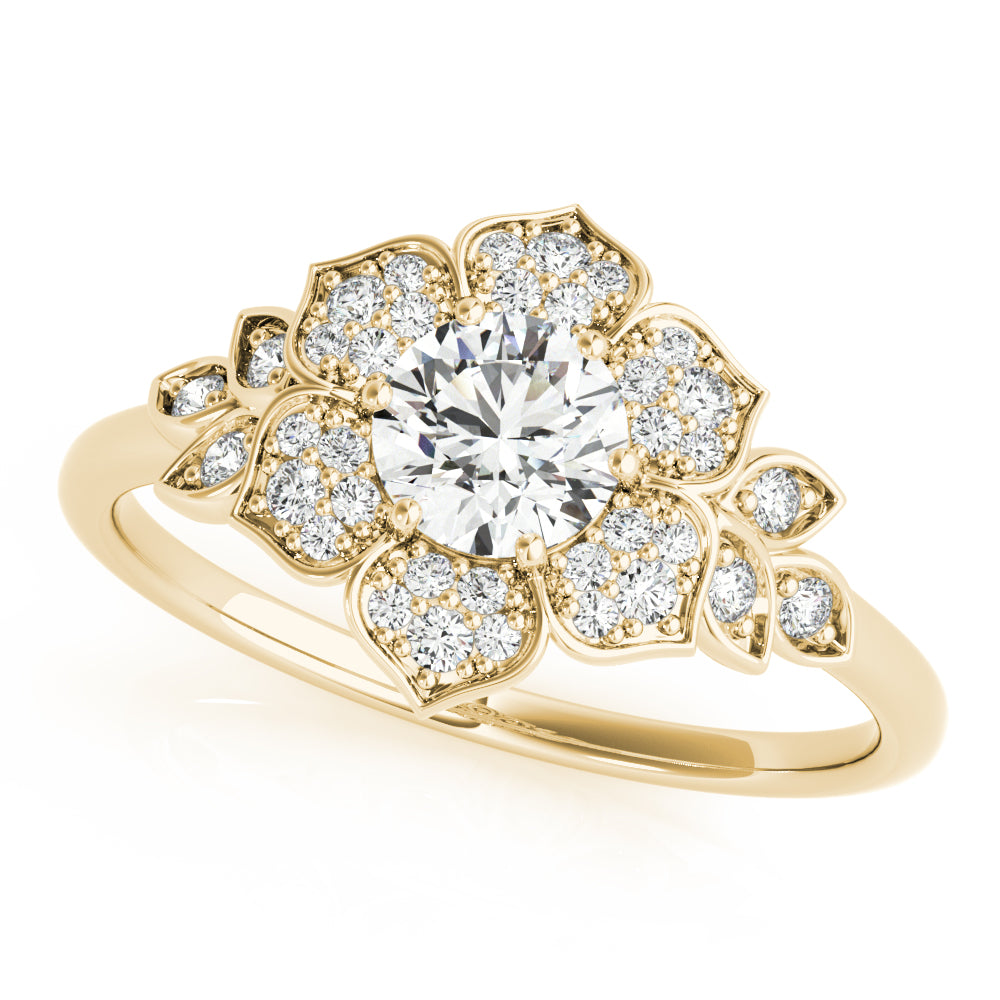Brilliance jewelry store diamond engagement ring 14K gold Ring for women fine jewelry stores