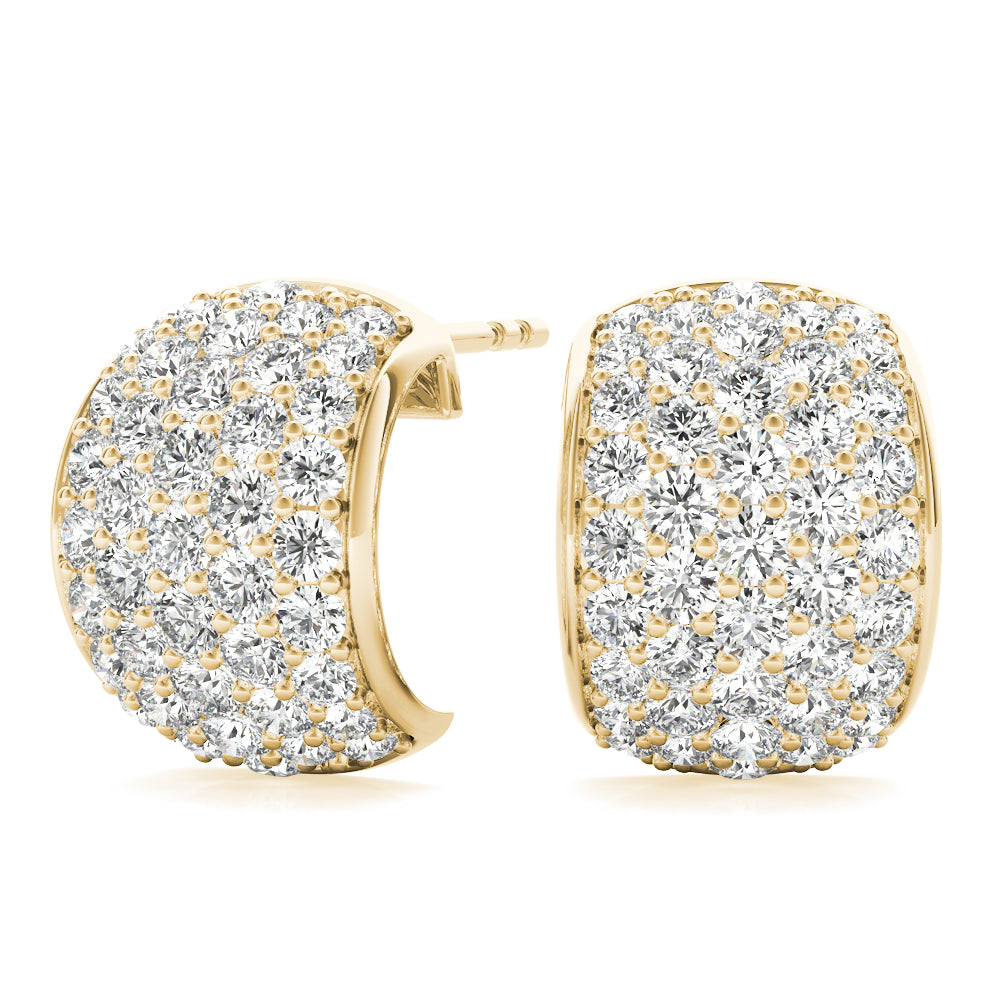 jewelry stores brilliance fine jewelry diamond earrings hoops gold