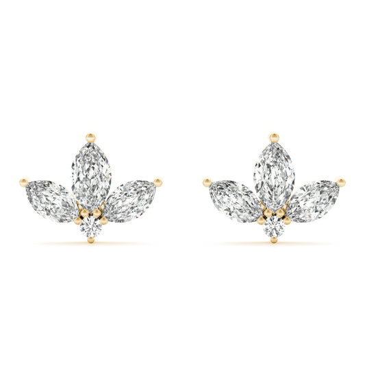 jewelry stores brilliance fine jewelry store marquise diamond stud earrings gold earring for women