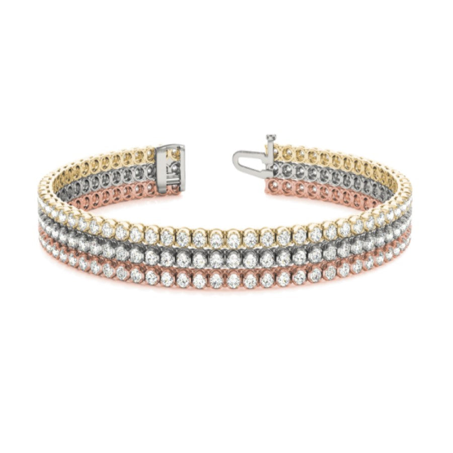 Brilliance jewelry store diamond link 14K gold bracelets for women fine jewelry stores