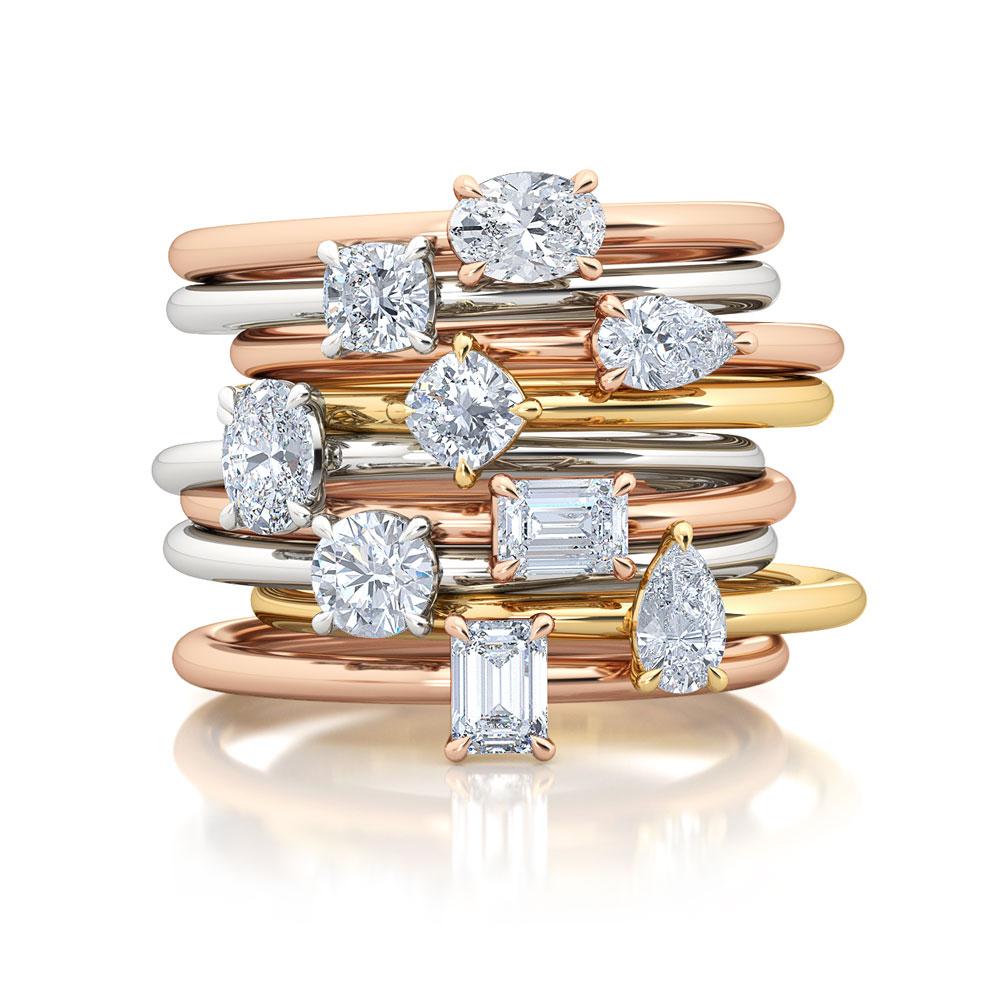 Petite-Minimalist-1/4-ct.-Emerald-Lab-Grown-Diamond-Solitaire-Engagement-Promise-Ring,-14k-White-Rose-Yellow-Gold-E/F-VS1-VS2