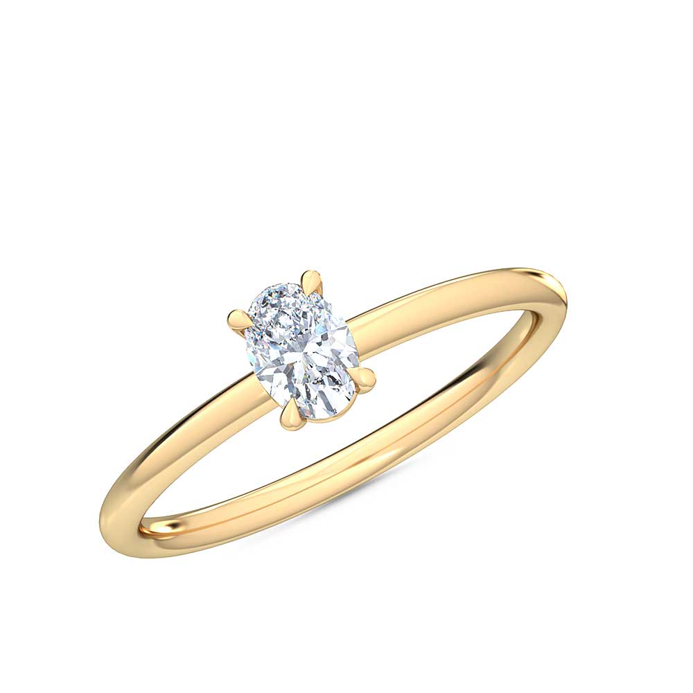 Petite-Minimalist-1/4-ct.-Oval-Lab-Grown-Diamond-Solitaire-Engagement-Promise-Ring,-14k-White-Rose-Yellow-Gold-E/F-VS1-VS2